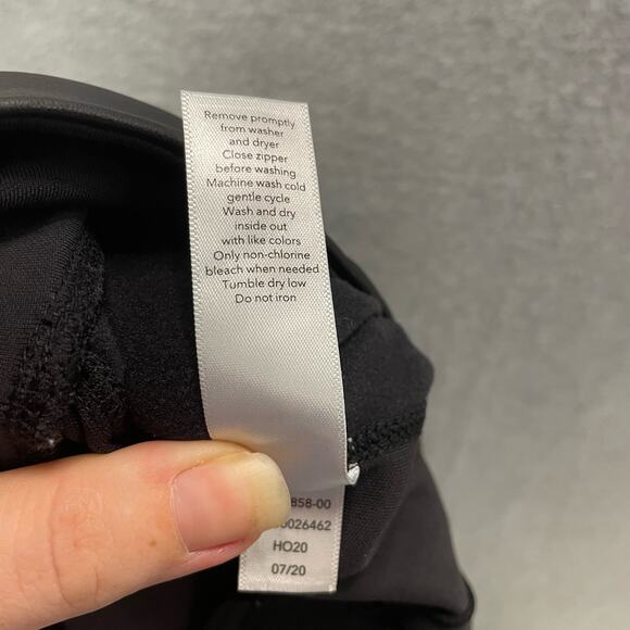 Athleta Delancey Black Shine Tight Size XL - Picture 6 of 7